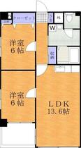 エムビルコーポ 401 ｜ 神奈川県川崎市高津区久本３丁目（賃貸マンション2LDK・4階・61.22㎡） その2