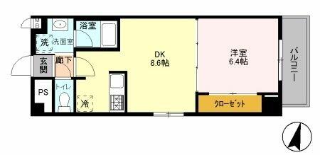 同じ建物の物件間取り写真 - ID:212042279767