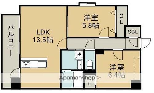 同じ建物の物件間取り写真 - ID:243006697271