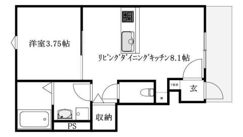 同じ建物の物件間取り写真 - ID:238006909282