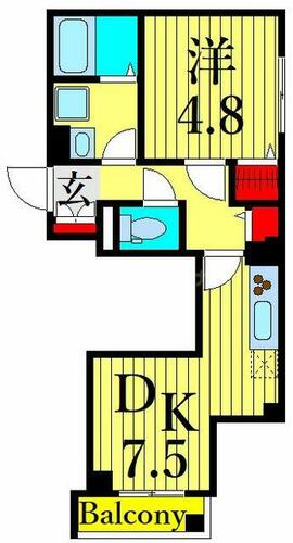 同じ建物の物件間取り写真 - ID:213100106571