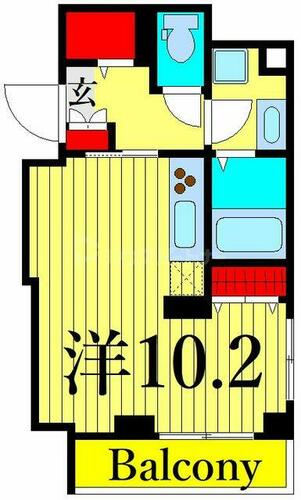 同じ建物の物件間取り写真 - ID:213100106601