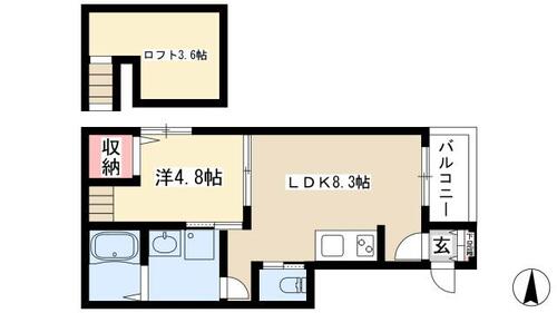 同じ建物の物件間取り写真 - ID:223031906592