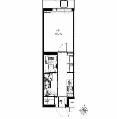 同じ建物の物件間取り写真 - ID:213101323052