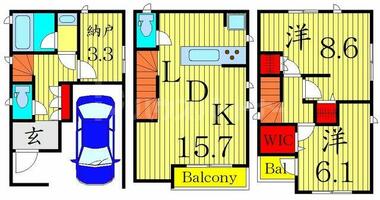 間取り：213136497741