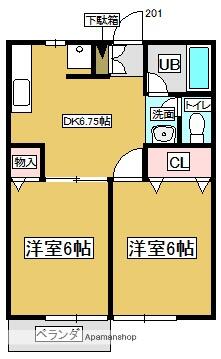 同じ建物の物件間取り写真 - ID:207001211617