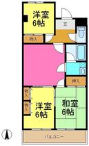 エクセルメゾン本山 505 ｜ 愛知県名古屋市千種区松竹町１丁目（賃貸マンション3DK・4階・52.00㎡） その2