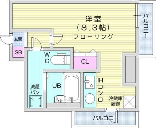 同じ建物の物件間取り写真 - ID:201022062919