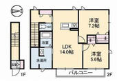 フルールカズン　Ｂ棟のイメージ