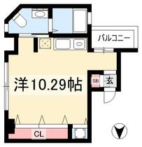 フローラル尾頭橋 402 ｜ 愛知県名古屋市中川区尾頭橋２丁目（賃貸マンション1K・4階・24.58㎡） その2