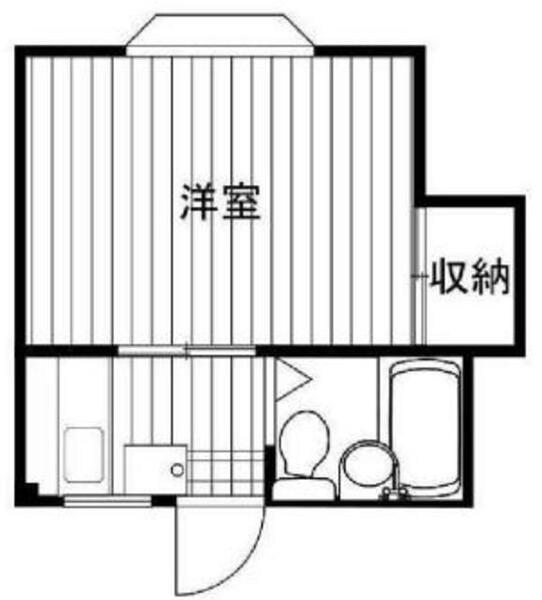ＣＡＳＡｄｉＲＩＣＯＲＤＯ（カーサディリコルド） 2B｜東京都狛江市猪方４丁目(賃貸アパート1K・2階・18.63㎡)の写真 その2
