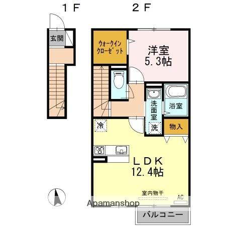 同じ建物の物件間取り写真 - ID:237004859954