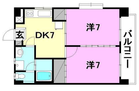 同じ建物の物件間取り写真 - ID:238007324661