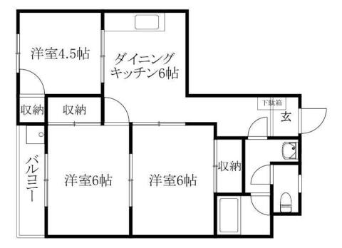 同じ建物の物件間取り写真 - ID:238007344688