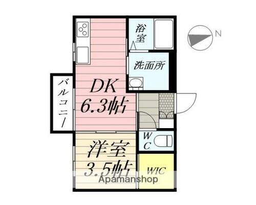 同じ建物の物件間取り写真 - ID:204004192855