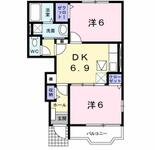 旭市ロ&nbsp;2階建&nbsp;築19年のイメージ