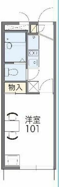 神奈川県川崎市宮前区南平台(賃貸アパート1K・2階・19.87㎡)の写真 その2