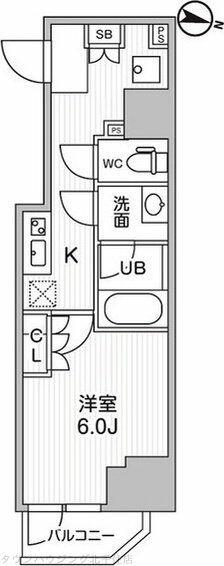 コンフォリア・リヴ千住 902｜東京都足立区千住河原町(賃貸マンション1K・9階・25.98㎡)の写真 その2