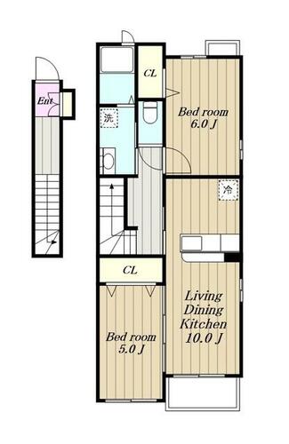 同じ建物の物件間取り写真 - ID:214055163974