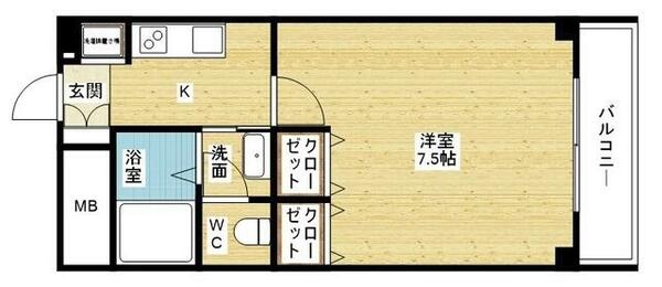 ハーベストヒルズ｜大阪府大阪市東淀川区瑞光３丁目(賃貸マンション1K・3階・24.75㎡)の写真 その2