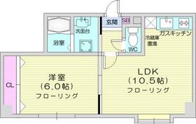 北海道札幌市中央区南七条西１３丁目（賃貸マンション1LDK・4階・29.75㎡） その2