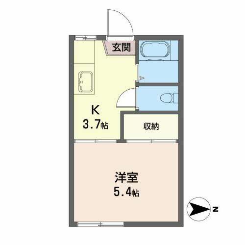 同じ建物の物件間取り写真 - ID:204004062418