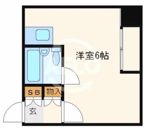 ＥＰＯ南堀江レジデンス｜大阪府大阪市西区南堀江２丁目(賃貸マンション1R・5階・15.96㎡)の写真 その2