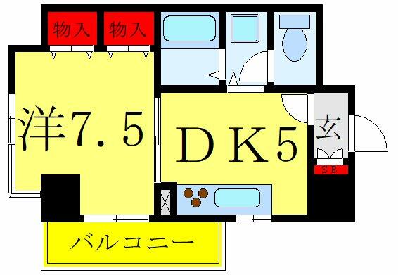 パール上池袋 702｜東京都豊島区上池袋２丁目(賃貸マンション1DK・7階・31.68㎡)の写真 その2