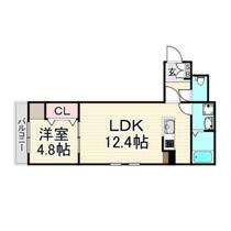 福岡県春日市大和町１丁目（賃貸アパート1LDK・2階・40.90㎡） その2