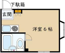 大阪府豊中市庄内幸町１丁目（賃貸マンション1R・3階・14.00㎡） その2