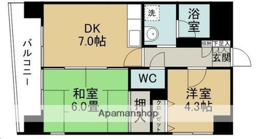 同じ建物の物件間取り写真 - ID:204004245730