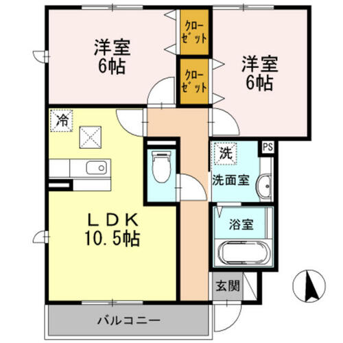 同じ建物の物件間取り写真 - ID:214055651705