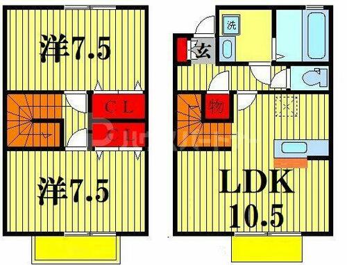 セントラルパークハイツA_間取り_0