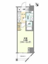 東京都港区南麻布１丁目（賃貸マンション1K・2階・25.54㎡） その2