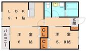 福岡市東区和白６丁目 3階建 築5年のイメージ