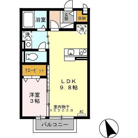 同じ建物の物件間取り写真 - ID:221010665237