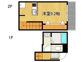 アヴェニール六甲 202 ｜ 兵庫県神戸市灘区深田町２丁目（賃貸アパート1K・2階・28.09㎡） その2