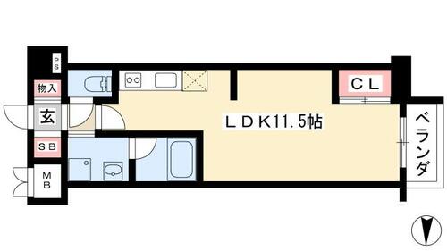 同じ建物の物件間取り写真 - ID:223031822579