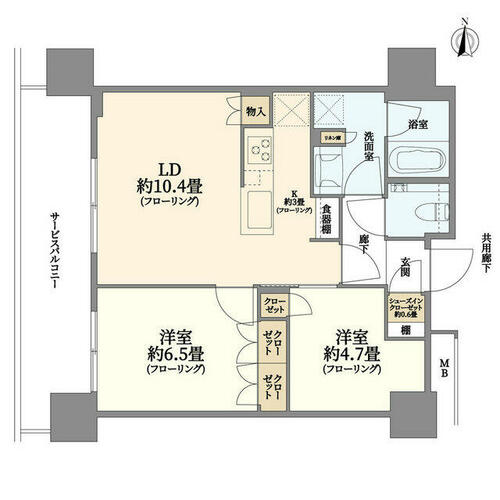 同じ建物の物件間取り写真 - ID:214055164832