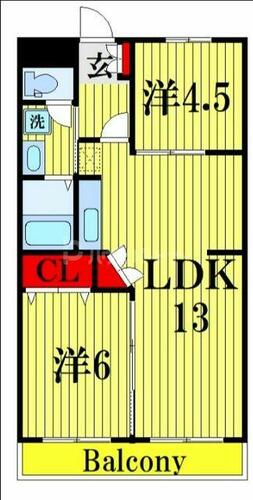 同じ建物の物件間取り写真 - ID:213100177779