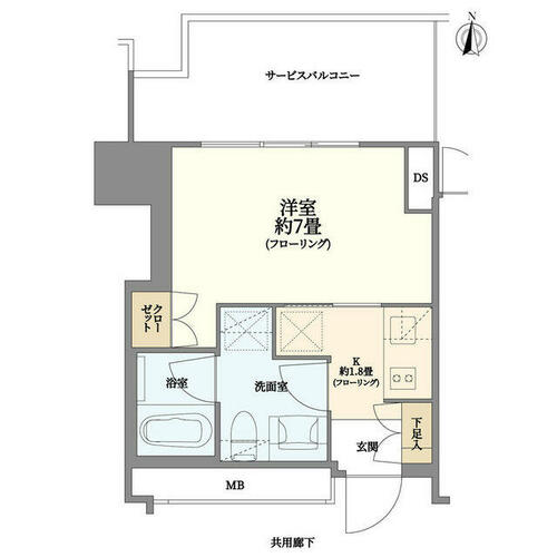 同じ建物の物件間取り写真 - ID:214055215998