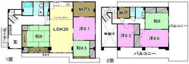 間取り：238008723888
