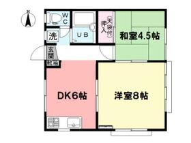 紅ハウス 201 ｜ 東京都杉並区上井草１丁目（賃貸アパート2DK・2階・42.00㎡） その2