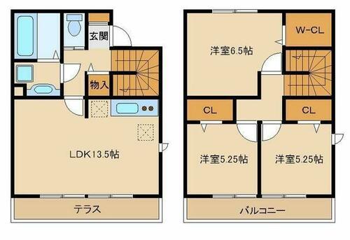 同じ建物の物件間取り写真 - ID:213100186010