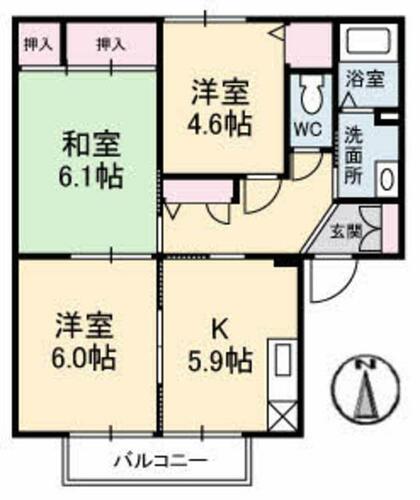 同じ建物の物件間取り写真 - ID:232003632084