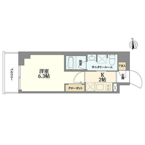 同じ建物の物件間取り写真 - ID:214055877351