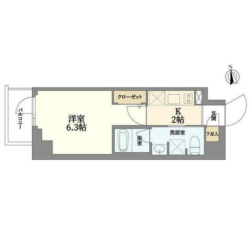 同じ建物の物件間取り写真 - ID:214055877307