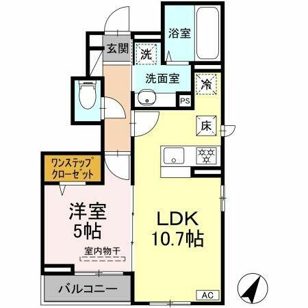 同じ建物の物件間取り写真 - ID:214054567710