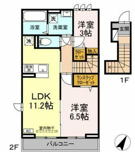 同じ建物の物件間取り写真 - ID:214054568020