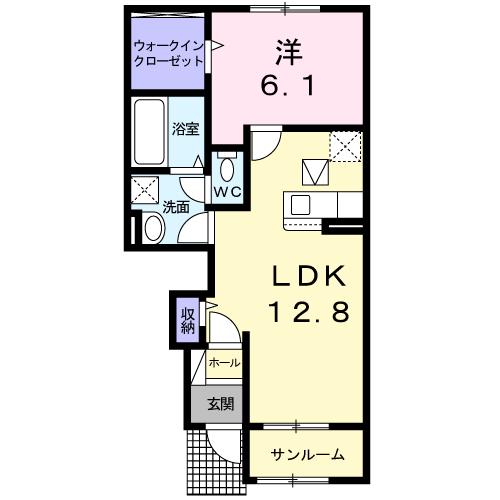 同じ建物の物件間取り写真 - ID:221010667418